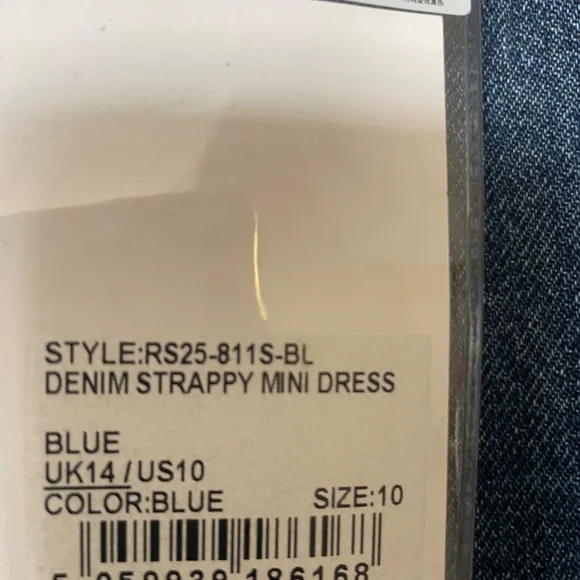 Denim Self Portrait dress - Picture 2 of 5